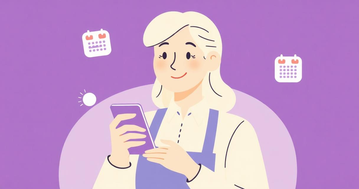 Service worker following up with a client about a late invoice from a phone